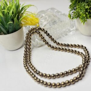 Raw Pyrite Mala