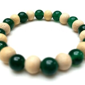 Green Jade with Tulsi Bracelet