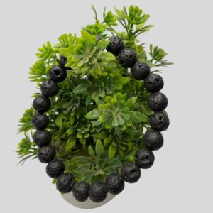 Divine Bracelet With Lava Stone