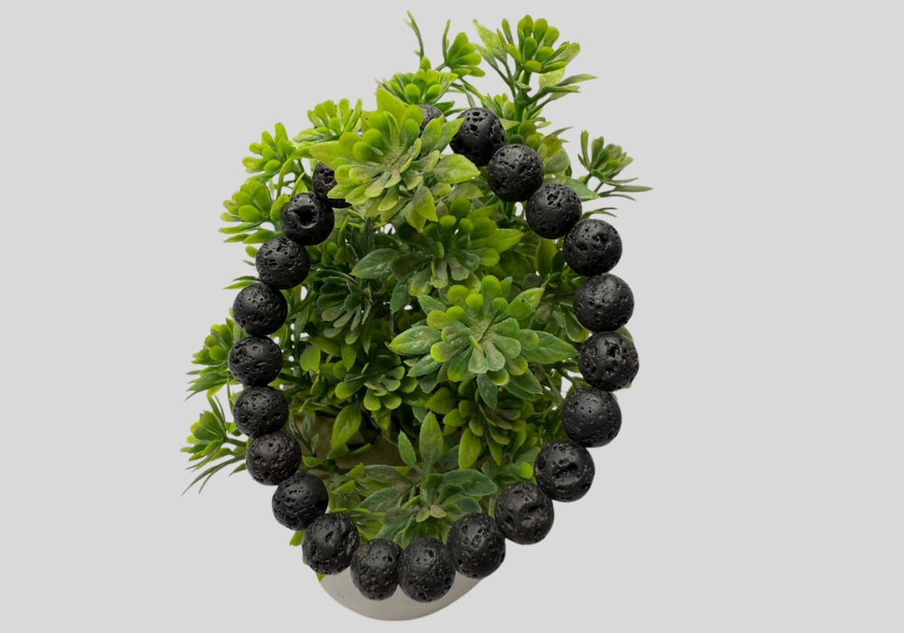 Divine Bracelet With Lava Stone