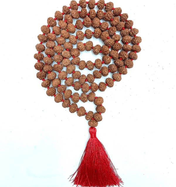 8 Mukhi Rudraksha Mala – Wisdom, Success, Obstacle Removal, Protection & Spiritual Growth