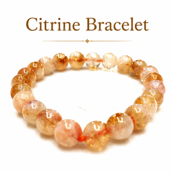 Citrine Bracelet – Wealth, Abundance, Success, Confidence & Positive Energy